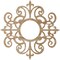 Ekena Millwork Dijon Wood Fretwork Pierced Ceiling Medallion, Red Oak, 40"OD x 13"ID x 3/8"T CMWP40X40X0375DIRO - alternate 4